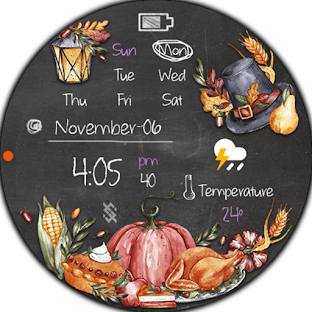 BFF22 - Thanksgiving day Food